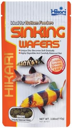 Hikari Tropical Sinking Wafers for Catfish, Loaches and Bottom Fe...