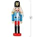 Ornativity Nutcrackers Hanging Ornament Figures - Christmas Mini Wooden King and Soldier Nutcracker