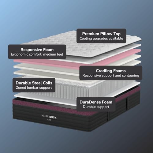 Image of Helix Dusk Luxe Mattress, Full