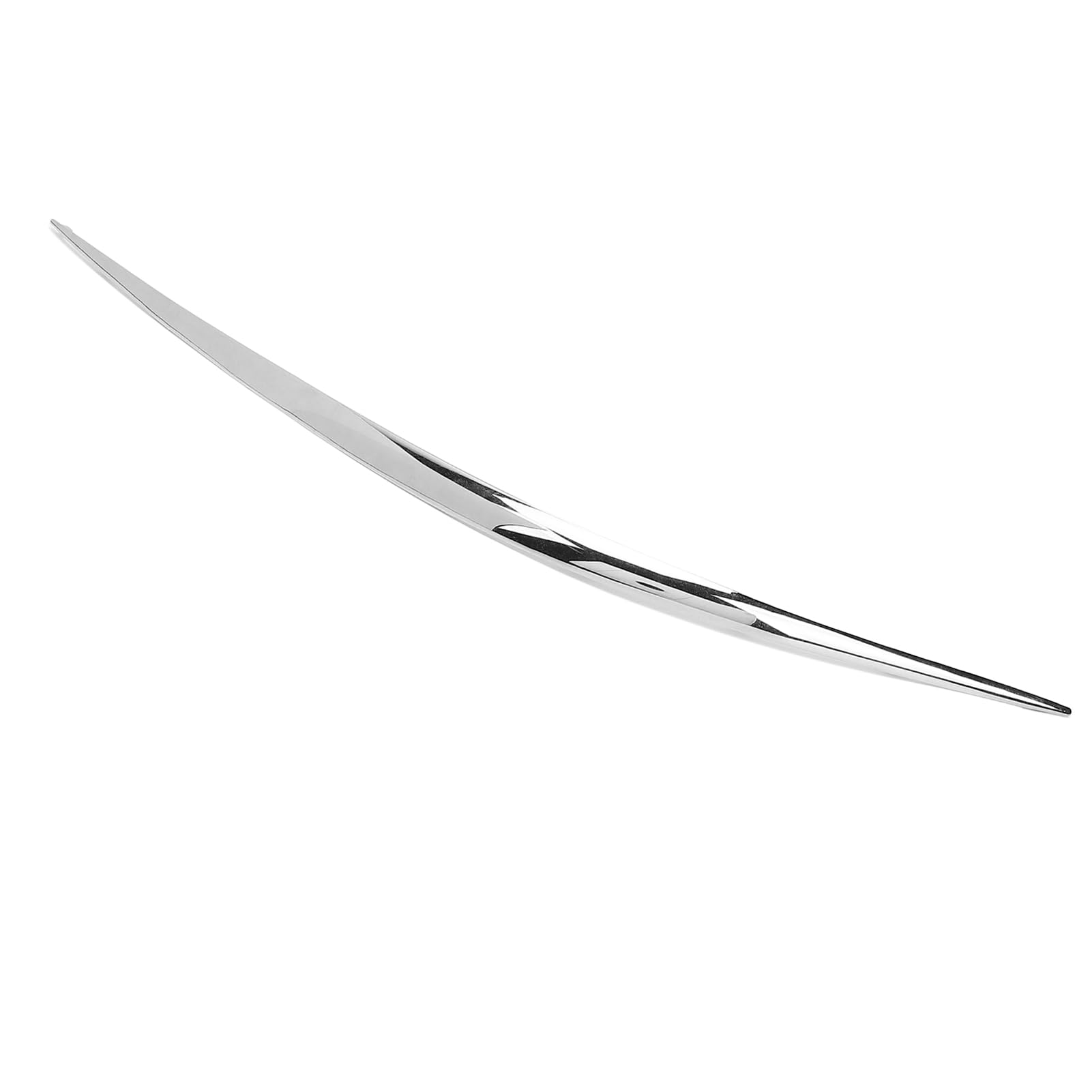 Moldura del Parachoques Delantero Elegante Tira Cromada Que Mejora la Protección para Clase E E55 E500 E350 E320 Material Duradero Fácil Instalación (Izquierda: 2118800512)