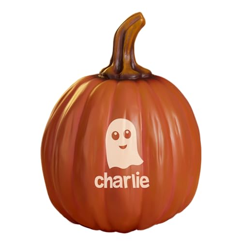 Personalization Universe Halloween Characters Personalized Family Resin Pumpkin Decor for