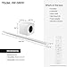 SAMSUNG S801D 3.1.2ch Soundbar w/Wireless Dolby Atmos Audio, Ultra Slim Design, Q-Symphony, SpaceFit Sound Pro, Adaptive Sound, Game Mode Pro with Alexa Built-in, HW-S801D/ZA