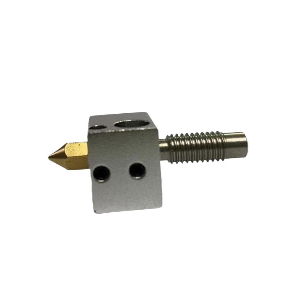 Kit Estrusore 4 In 1 Con Ugello In Ottone 0.4mm Blocco Riscaldante Gola Metallica E Heatbreak Compatibile Con FLSUN QQ-S Pro E X3
