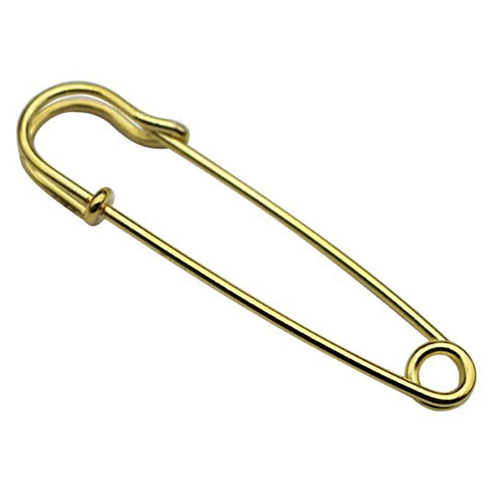 Hobbspring 9-tlg. Sicherheitsnadeln Gold - Starke Nadeln Für Kleidung & Basteln