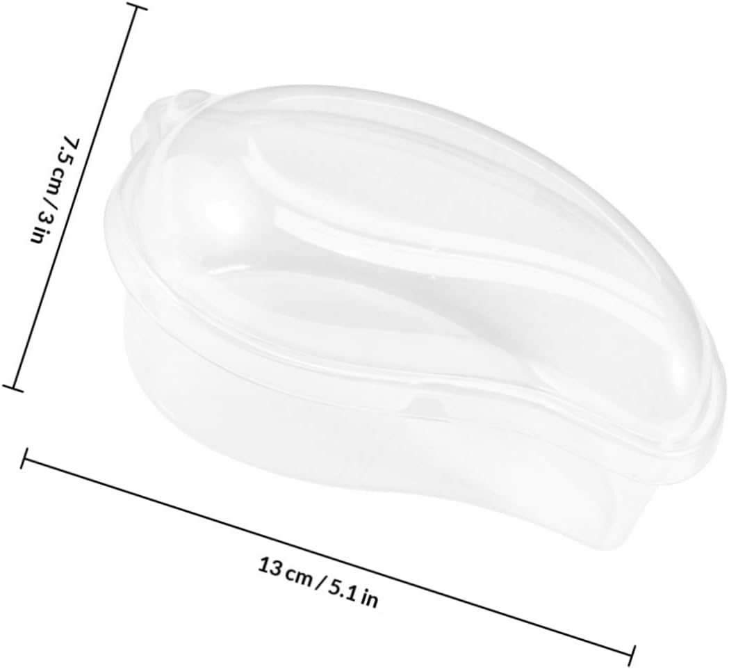 50pcs Mango-shaped Cake Boxes with Lid, Bakery Packaging Containers for Cupcakes and Desserts, Food-grade Plastic Storage for Parties and Events