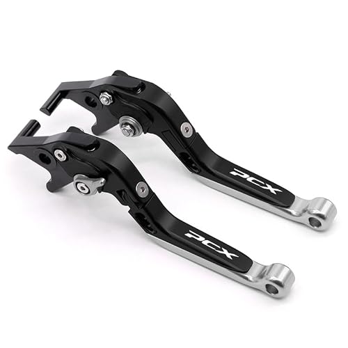 Beqlxta Pcx-Bk.bk.s.s Brake Clutch Adjustable Lever​ For Pcx 150 125 160 Pcx125 Pcx150 Pcx160 Motorcycle Adjustable Brake Clutch Levers Handle Bar Handle Grip(Pcx-Bk.bk.s.s)