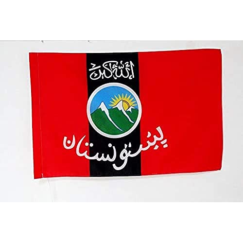 AZ FLAG - Flagge Paschtunen Von Afghanistan Und Pakistan - 90x60 cm - Paschtunisch Fahne 60 x 90 Cm Scheide Für Mast - Flaggen