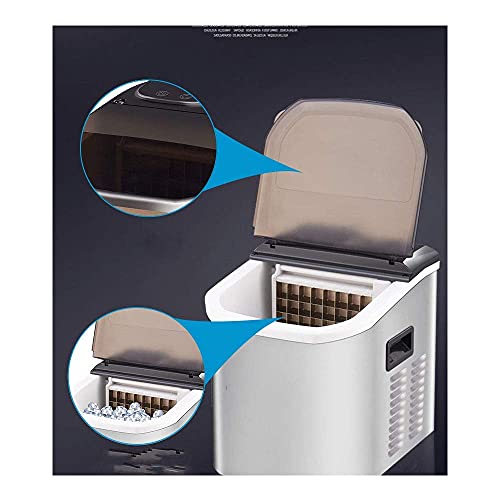 Máquina automática de hielo 25kg con pantalla LED miniatura 5
