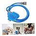 CVUTOVO 1Set Pet Shower Sprayer Nozzle Brush Durable Dog Bathing Tool with Massage Function Hose for Cleaning and Grooming for Dogs and Cats