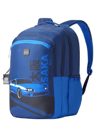 Image of Wildcraft Wiki Thryll 40 Backpack For Boys & Girls | 40 Ltr with Laptop Sleeve, DIY Kit, Rain Cover, and Three Compartments with Padded Shoulders |Best for Books,Stationery & Essentials