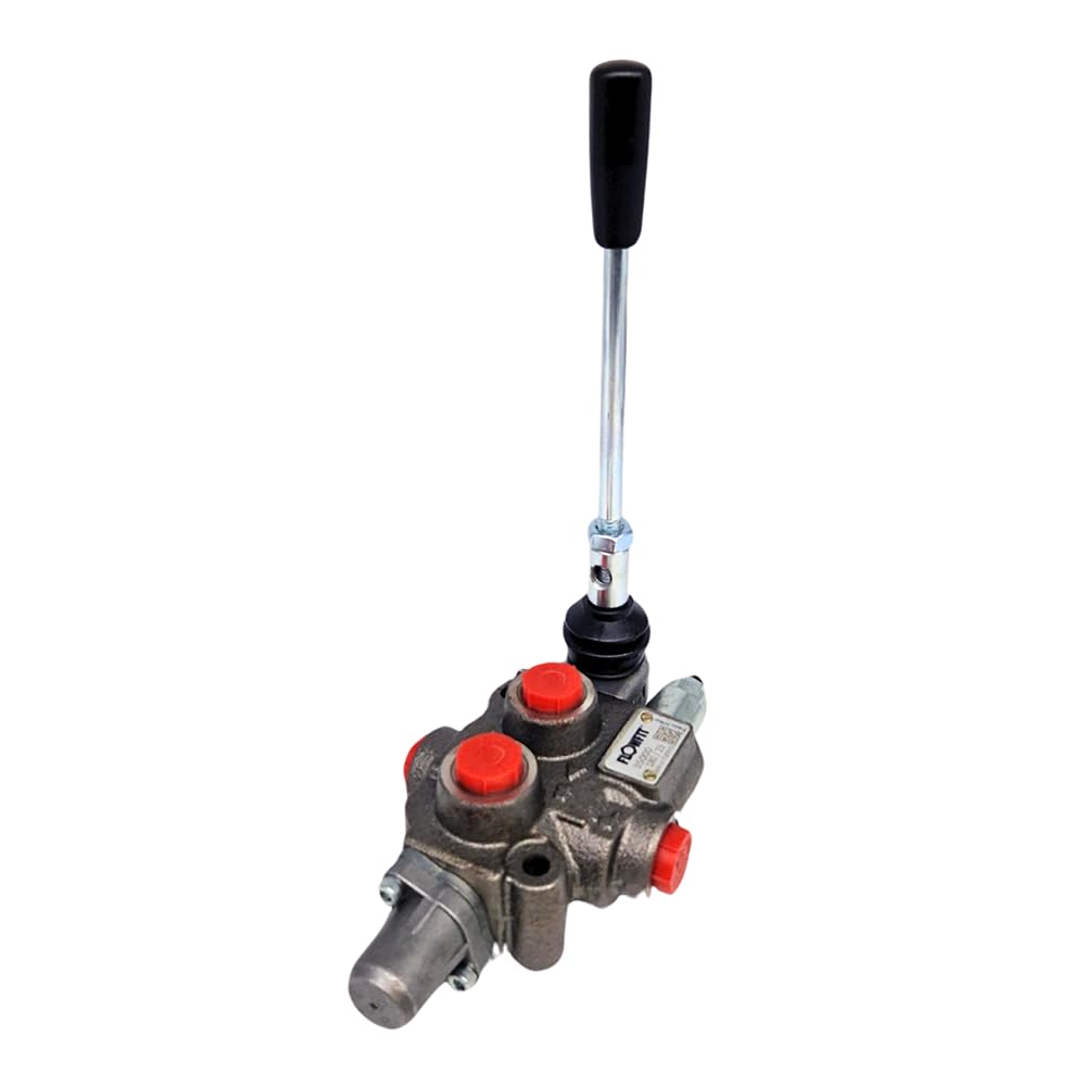 Hydraulisches Monoblockventil 1 Bank 3/8" BSP 45 l/min D/Acting 3 Pos Federrücklauf