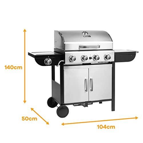 Bruzzzler 4+1 grill a gas, stazione grill