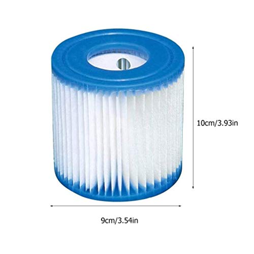 Filtro de piscina Yarnow para bomba de reposição para piscina e spa, filtro de piscina, núcleo para