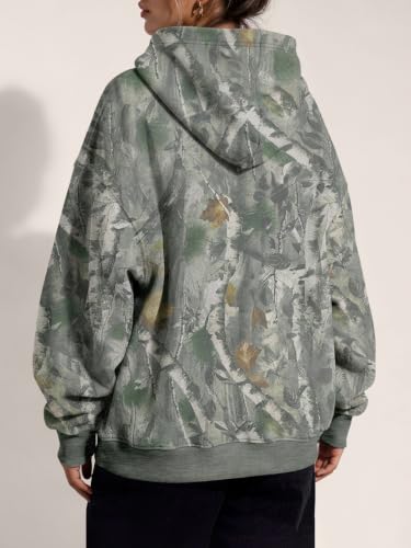 Image of Trendy Queen Women Oversized Hoodies Fall Outfits | Gentle Skin Feel, Aesthetic Drop Shoulder, Large Kangaroo Pocket, Seamless Daily Outfit Match