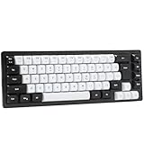 Wired RGB Gaming Membrance Keyboard. 65 Percent Mini Creamy LED Computer Keyboard .Small Ergonomic Clicky Teclado with ABS Backlit Unreplaceable Keycaps. for PC Laptop MAC Gamer. (WB1)