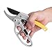 Produktbild Nikou Ratschen Gartenschere - Ratchet Secateurs Sharp Bypass Astschere Gartenschere Trimmer Werkzeuge Ratschenschere for Gardeners and Garden Lovers