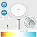 TROND Floor Lamp, LED Torchiere Uplight Lamp, 5 Brightness Aluminum Modern Standing Light, 5500K Natural Daylight, 5000 lm, 71in Tall, 30 Mins Timer, Detachable, for Office Living Room Bedroom, Silver