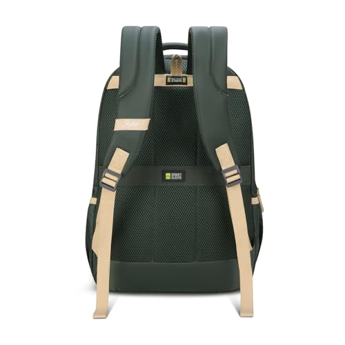 Image of Skybags Thrive 17 Inch Compatible Laptop Backpack 30L | 3 Compartments with Quick-Access Front Pocket | Padded Back Panel & Side Bottle Pockets | Office & Travel Backpack for Men & Women