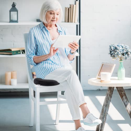 Donut Pillow, Tailbone Pain Relief, Hemorrhoid & Postpartum Cushion for Men and Women, Helps Ease Discomfort from Tailbone, Hemorrhoids, Pregnancy, Surgery (Bodyweight Over 220 LBS)