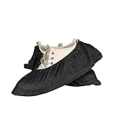 EUROPAPA 100x Surchaussures jetables, imperméables, antidérapantes, en CPE 3 g, sans latex...