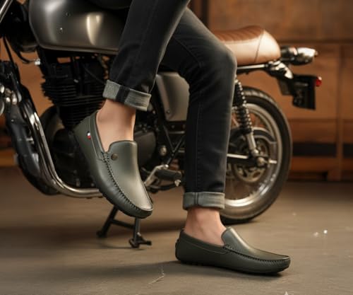 Image of Kraasa Men Stylish Causal Loafers | Premium Outdoor| Lighweight Slip-On's | Soft Cushioned Insole | Super Flexible, Comfortable for Men