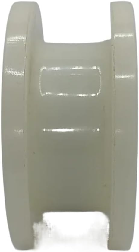 Escalator Roller White Anti Deviation Guide Nylon Wheel GAA456DH 60 * 27 * 6201 OD 59mm W 27mm Bearing 6201RS