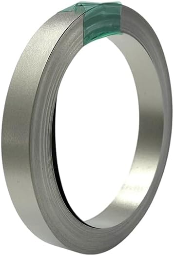 10 Meters Nickel Plated Steel Strip Roll - 0.1mm x 8mm for Lithium Battery Spot Welding (DIY, 18650, Power Tools)