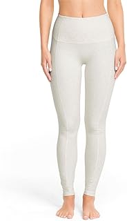 Leggings de entrenamiento para mujer, color blanco roto