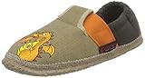 atmungsaktive Baumwolle GIESSWEIN Jungen Antendorf Hausschuh, Sesam, 33 EU
