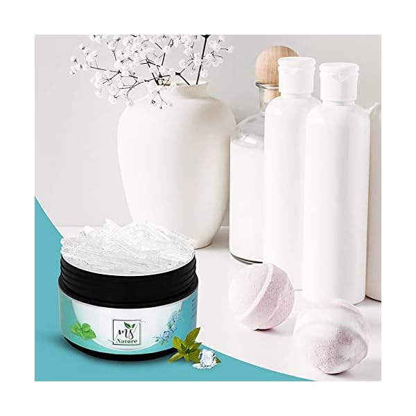 MS Nature® - Premium Qualität - Mentholkristalle für Sauna 100% Minzöl – Eiskristalle als Sauna Zubehör zum Inhalieren… – Bild 8