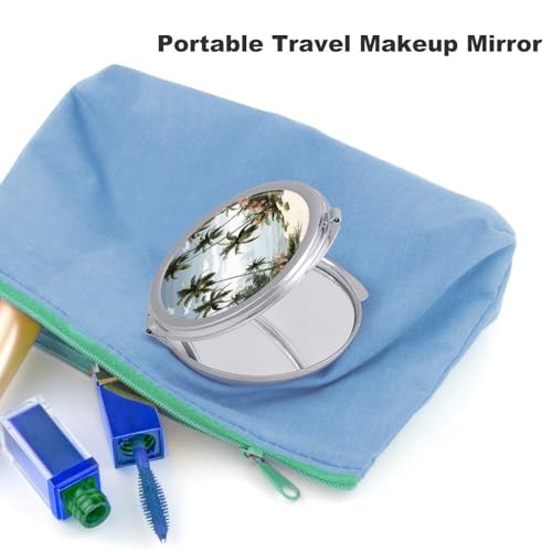Espejo de Maquillaje de Viaje Compacto Redondo 2.4" miniatura 3