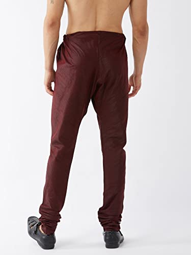 Image of Mother VM Mens Silk Blend Pyjama - Stylish Lounge Wear for Relaxation and Sleep | Regular Premium Cotton, Elastic Waist, and Classic Design for Ultimate Comfort