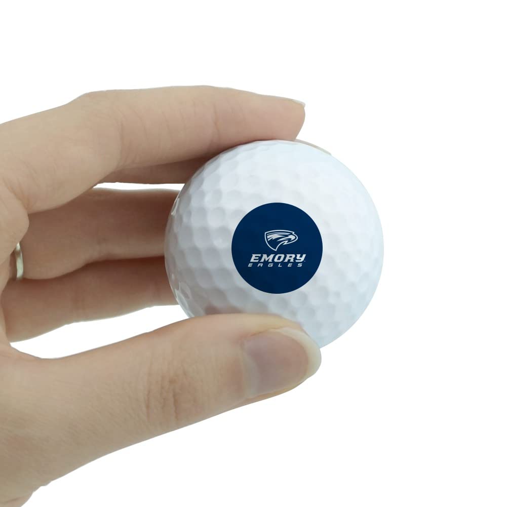 Emory University Primary Logo Novelty Golf Balls 3 Pack