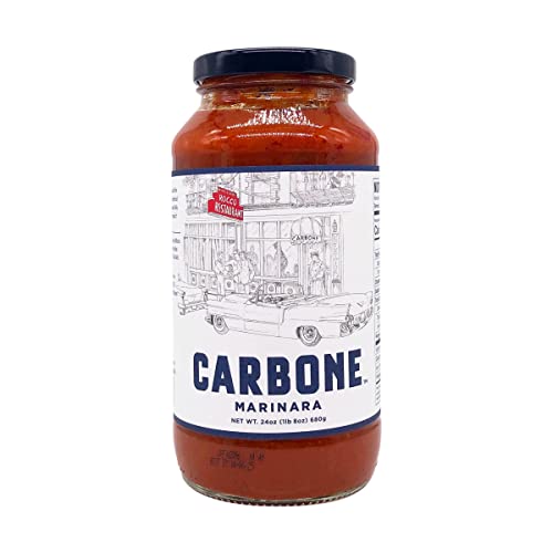 image for CARBONE Marinara Pasta Sauce, 24 OZ, 1.5 Pound (Pack of 1)