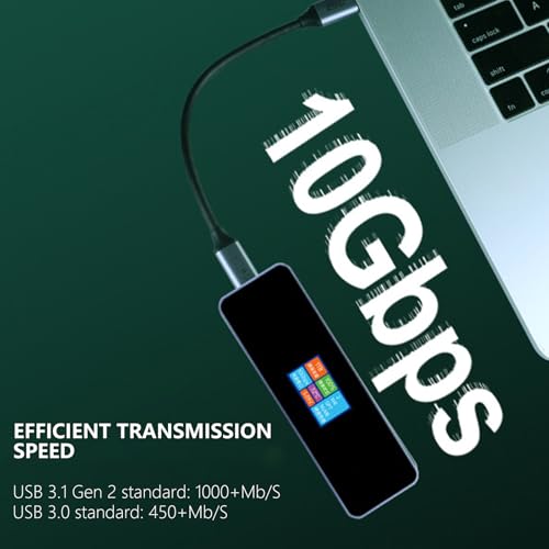 Boîtier SSD NVMe 10 Gbps en aluminium pour disques PCIe externes - 4