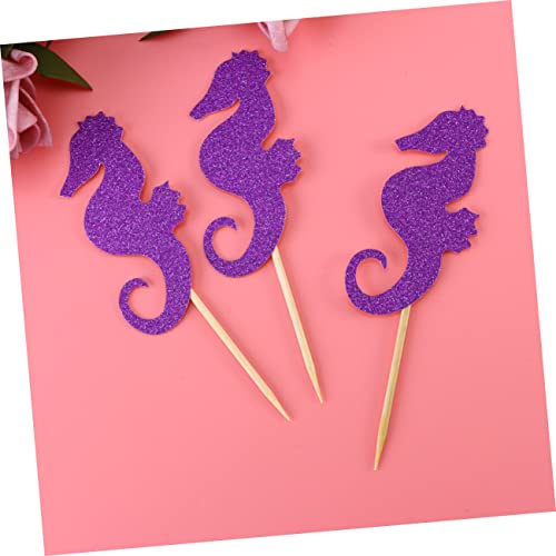 BESTonZON 24 Pçs Cupcake Toppers De Cupcake De Casamento Decoração De Casamento Decorações De Bolo T