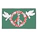 Produktbild AZ FLAG - Flagge Peac And Love Taube - 150x90 cm - Frieden Und Liebe Taube Fahne 100% Polyester mit Messing-Ösen - 110g