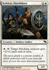 Magic The Gathering - Kithkin Shielddare - Shadowmoor - Foil