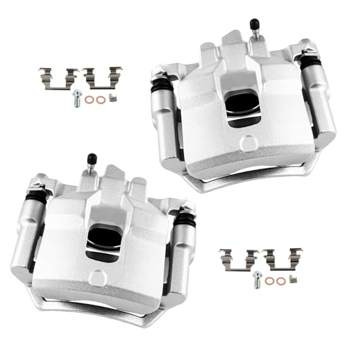 Image of cciyu Front Left & Right Brake Calipers Assembly w /Bracket 19-B2048 19-B2049 1998 1999 2000 2001 2002 For Chevy For Prizm,1998 1999 2000 2001 2002 For Toyota For Corolla