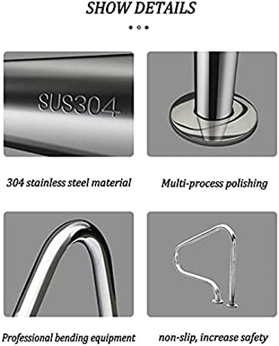 Barandal para piscina de acero inoxidable 304 miniatura 5