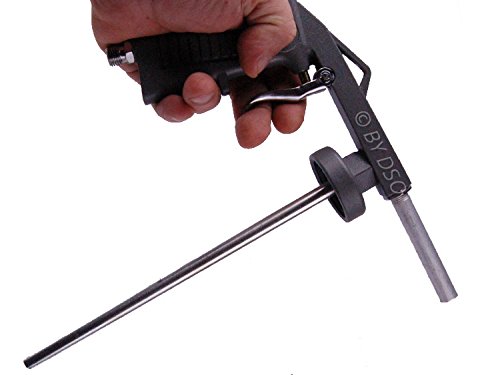 Professional Air Coating Gun 1/4 inch BSP 9mm Nozzle Wax Underseal AT083 - Image 2