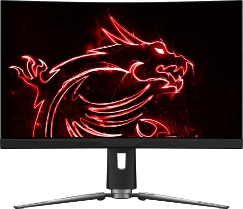 MSI MPG ARTYMIS 273CQR Curved Gaming Monitor - 27 Inch, 16:9 WQHD (2560 x 1440), 2K, VA, 165Hz, 1ms, 1000R, FreeSync Premium, HDR, RGB, DisplayPort, HDMI, Type-C, Wide Color Gamut, Less Blue light