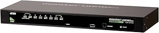 ATEN PS/2-USB VGA 8-Port KVM Switch CS1308 2048 x 1536, Controls 8 computers, cascade up to 2 levels & control up to 64 computers, two level password security UK, 1 KVM Market Leader