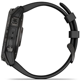 Garmin Orologio GPS fēnix® 7X Sapphire Solar, Schwarz-Schiefergrau Titan