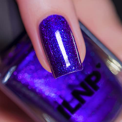 Image of ILNP Last Call - Rich Blue-Violet Shimmer Nail Polish
