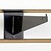 Slatwall Shelf Bracket in Black 12 Inch - Count of 25
