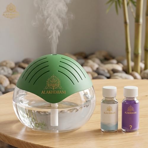 Image of 3-in-1 Portable Room Air Purifier Aroma Diffuser | 1500 ml | Electric Humidifier Revitalizer for Home, Office, Bedroom & Spa