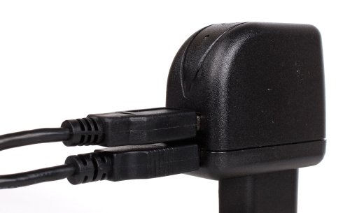 DURAGADGET Cargador con Enchufe Europeo para Altavoz Bose SoundLink Revolve | SoundLink Revolve+ | SoundLink Color II - con Doble Entrada USB