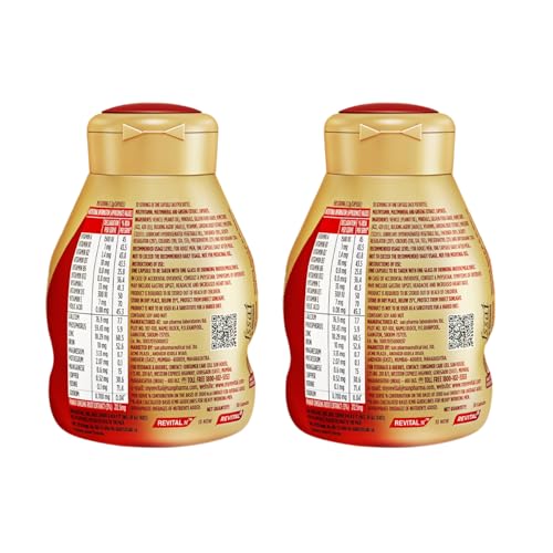 Image of Revital H Multivitamin For Men (30 Capsules) With Natural Ginseng, Zinc, 10 Vitamins & 8 Minerals For Daily Energy, Stamina & Immunity - Pack of 2 count