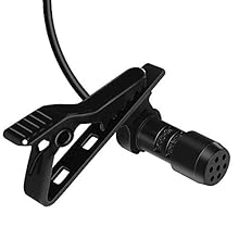 Clip-On Mic for Smartphones,cameras,camcorders,audio recorders,PCs and otheraudio/video recording devices High-quality condenser microphone, ideal foraccurate voice recording Omni-directional pick-up pattern for flexible, easy use Free Windshield Tog...